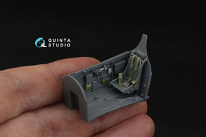 Quinta Studio QD48587 P-40E Warhawk 3D-Printed &amp;amp; coloured Interior on decal paper (Eduard) 1/48 – Bild 13