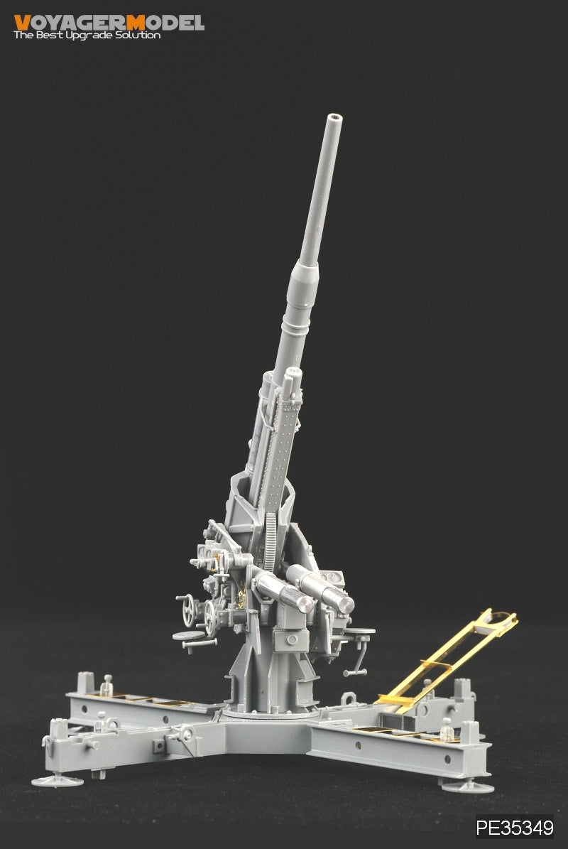 Voyager Model PE35349 WWII German 88mm FlaK 37 mit Behelfslafette For DRAGON 6523 1/35 – imagen 9