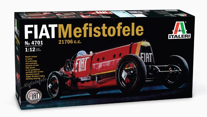 Italeri 4701 FIAT MEFISTOFELE 21706 cc (1/12)