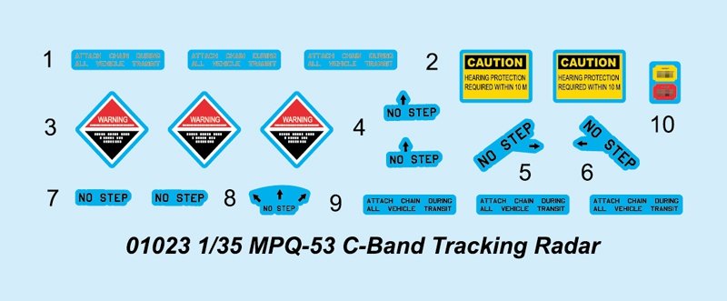 Trumpeter 01023 MPQ-53 C-Band Tracking Radar 1/35 – Bild 2