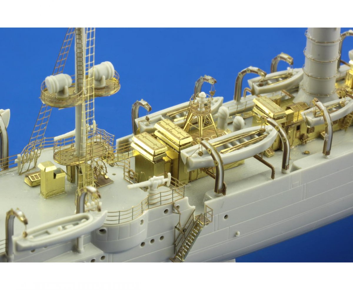 Eduard 53114 SMS Emden part 1 REVELL 1/350 – imagen 13