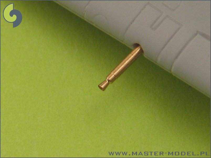 Master AM-72-009 Bf 109 E3 - E9, T armament set (MG 17 tips, MG FF barrels) – immagine 2