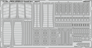 Eduard 72581 PBM-5/ PBM-5A bomb bay 1/72 MINICRAFT – imagen 2