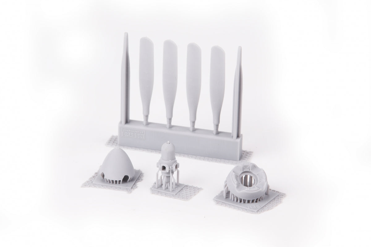 Eduard 672362 P-51D Hamilton Standard propeller uncuffed PRINT EDUARD 1/72 – imagen 3