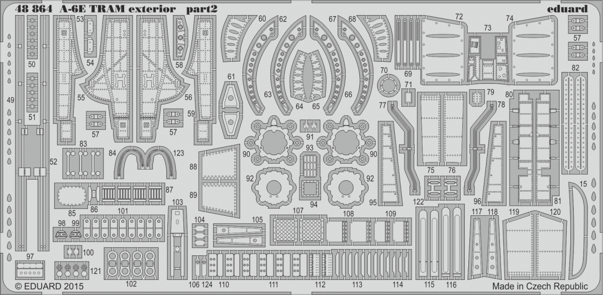 Eduard 48864 A-6E TRAM exterior 1/48 HOBBY BOSS – imagen 2