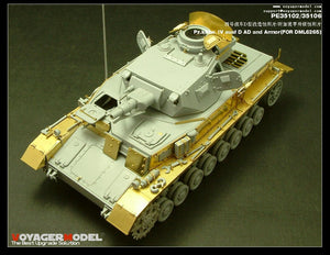 Voyager Model PE35102 Pz.KPfw. IV Ausf D For DRAGON 6265 1/35 – immagine 2