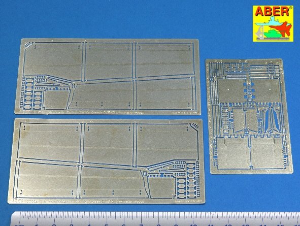 Aber 35234 German Standardpanzer E-75/50 - vol. 2 - additional set - fenders 1/35 – imagen 2