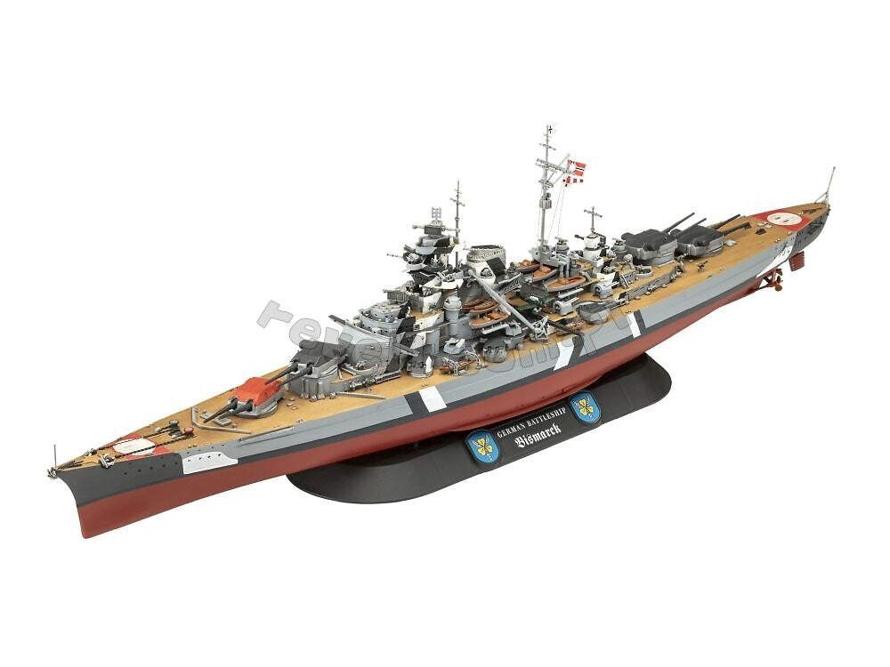 Revell 05637 Gift Set - The Legendary Bismarck 1/700 – immagine 2