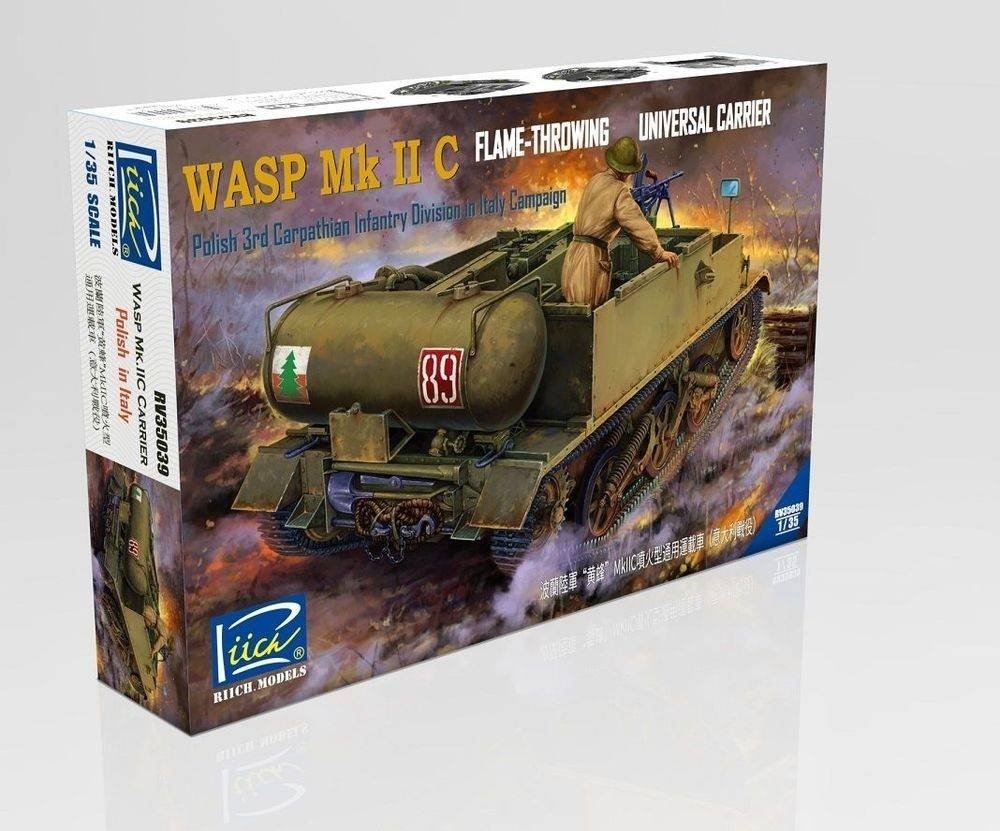 Riich RV35039 Polish Army Universal Carrier Wasp Mk.IIC 1/35 – imagen 2