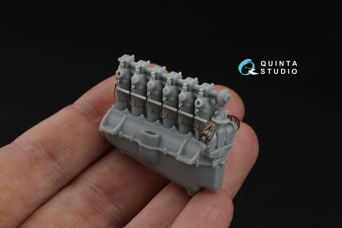 Quinta Studio QP32022 DAIMLER-MERCEDES D.III Electrical wiring, for Roland C.II, Albatros D.I-V, Pfalz D.III/D.XII, Junkers D.1 etc (Wingnut Wings, Roden) 1/32 – imagen 7
