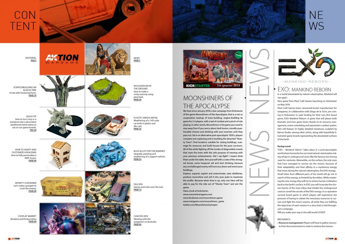 AK Interactive AK6300 AKTION Number1: The Wargame magazine EN – Bild 3