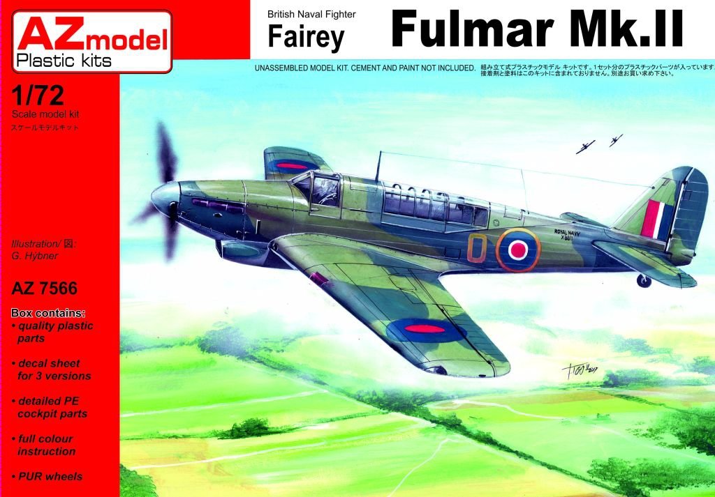 Maquette AZ7566 Fulmar Mk.II (ex Vista) (1/72)