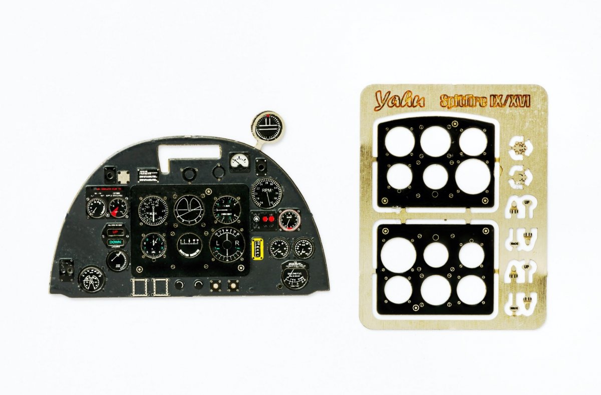 Yahu YMA3220 Spitfire IX early and Mk.VII / VIII (Tamiya) 1/32 – Bild 2