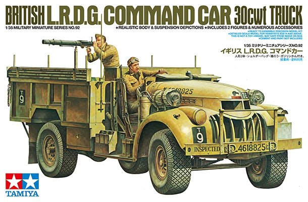 Tamiya 35092 L.R.D.G. COMMAND CAR 30cwt TRUCK 1/35