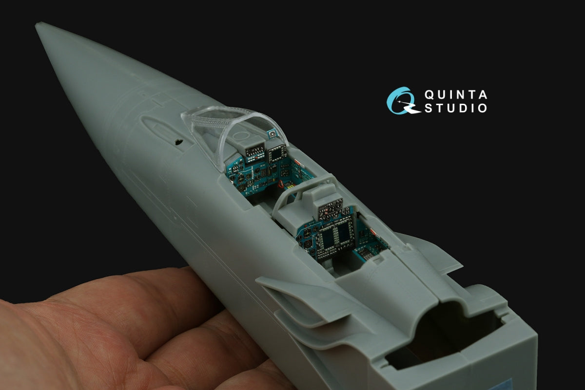 Quinta Studio QD48505 MiG-31BM 3D-Printed &amp;amp; coloured Interior on decal paper (Hobby Boss) 1/48 – imagen 12