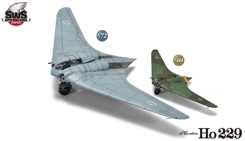 Zoukei-Mura SWS7201 Ho 229 Horten 1/72 &amp;amp; 1/144 – image 3