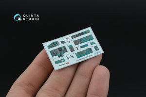 Quinta Studio QD+48560 MiG-25PD 3D-Printed &amp;amp; coloured Interior on decal paper (ICM) (with 3D-printed resin parts) 1/48 – imagen 2