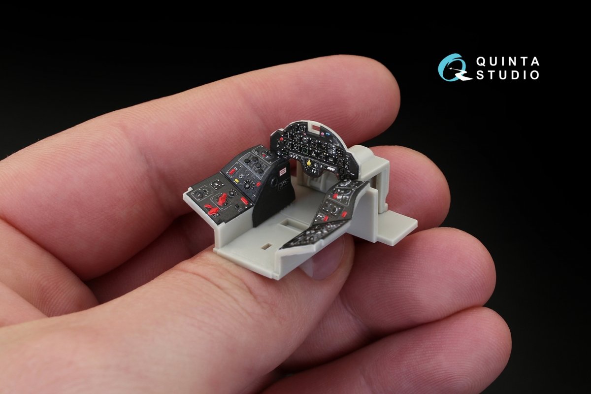 Quinta Studio QD48099 A-1H 3D-Printed &amp;amp; coloured Interior on decal paper (for Tamiya kit) 1/48 – imagen 7