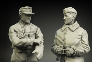 Panzer Art FI35-029 Waffen-SS tank officers winter clotches set 1/35 – Bild 2