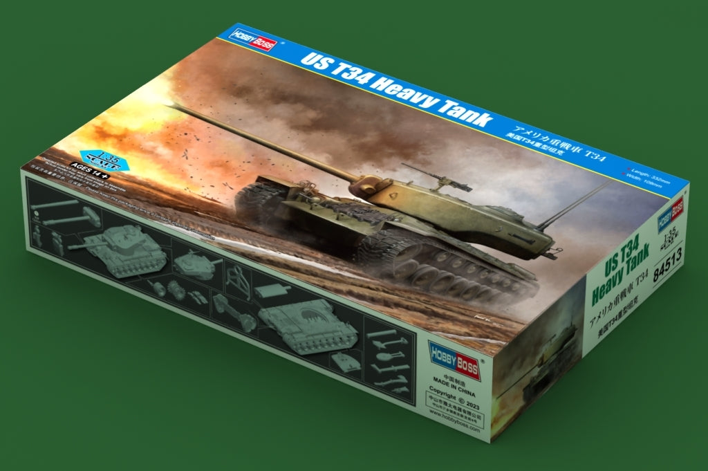 Hobby Boss 84513 Char lourd américain T34 1/35 – image 2