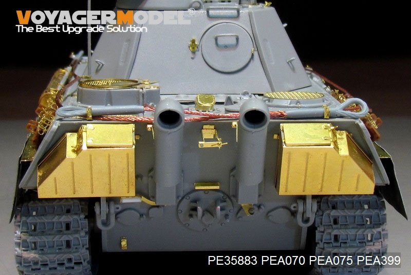 Voyager Model PEA399 WWII German Panther G Final Version Stowage Bins GP 1/35 – imagen 2
