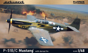 Eduard 82108 P-51B/ C Mustang w/ dorsal fin 1/48 – Bild 3