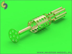 Master AM-32-059 Fairchild A-10 Thunderbolt II - GAU-8 Avenger gun tip and Pitot Tube 1/32 – imagen 2