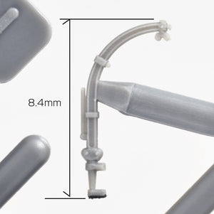 Fine Molds WA06 IJN Vessels Radial Bort Davits Set (Large) 1/700 – imagen 2