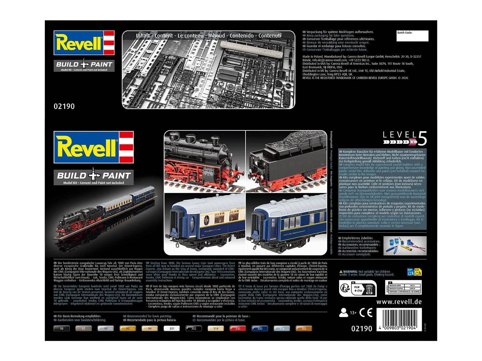 Revell 02190 Orient Express (Revell Classics) 1/87 – Bild 10