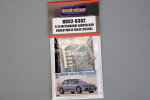 Hobby Design HD02-0382 Mitsubishi Lancer GSR Evolution III (PE + Resin) For Hasegawa 1/24 – immagine 2