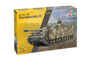 Italeri 0223 SD. Kfz. 167 SturmGeschutz IV 1/35