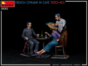 MiniArt 38062 FRENCH CIVILIANS IN CAFE 1930-40S 1/35 – imagen 5