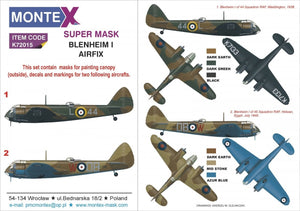 Montex K72015 BLENHEIM I (Royaume-Uni) 1/72