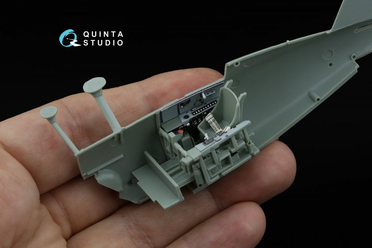 Quinta Studio QD48540 F3F-2 3D-Printed &amp;amp; coloured Interior on decal paper (Academy/Accurate Miniatures) 1/48 – zdjęcie 5