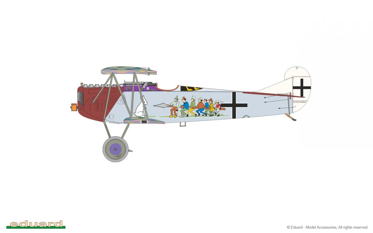 Eduard 8136 Fokker D.VII (OAW) ProfiPACK edition 1/48 – imagen 9