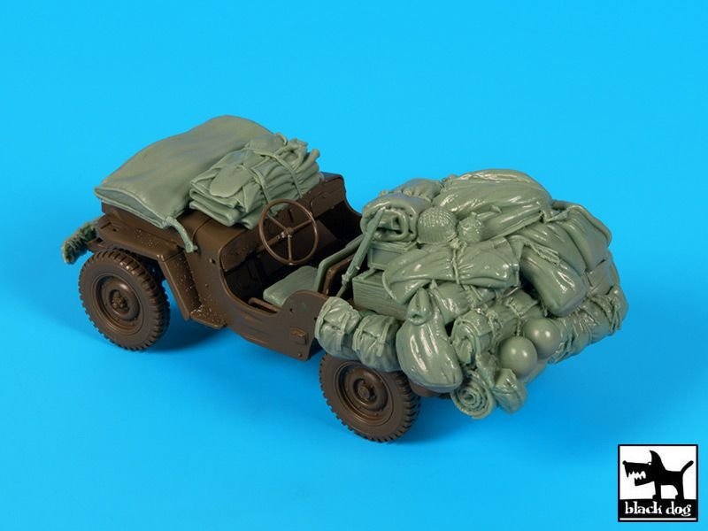 Black Dog T35221 US Jeep accessories set 1/35 – imagen 2