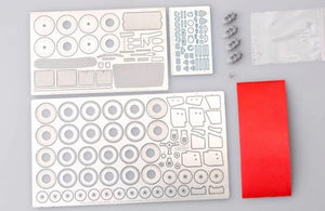 Kit de photodécoupe Hobby Design HD02-0240 pour Porsche 911 GT2 (993) Tamiya 1/24 – image 3