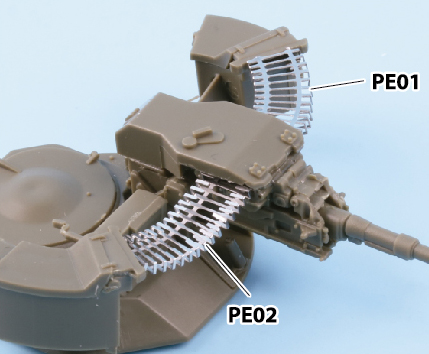 AFV Club AG35059 Ammo Feed Chute PE For Wiesel 1A1/A3 Mk20 1/35 – immagine 3
