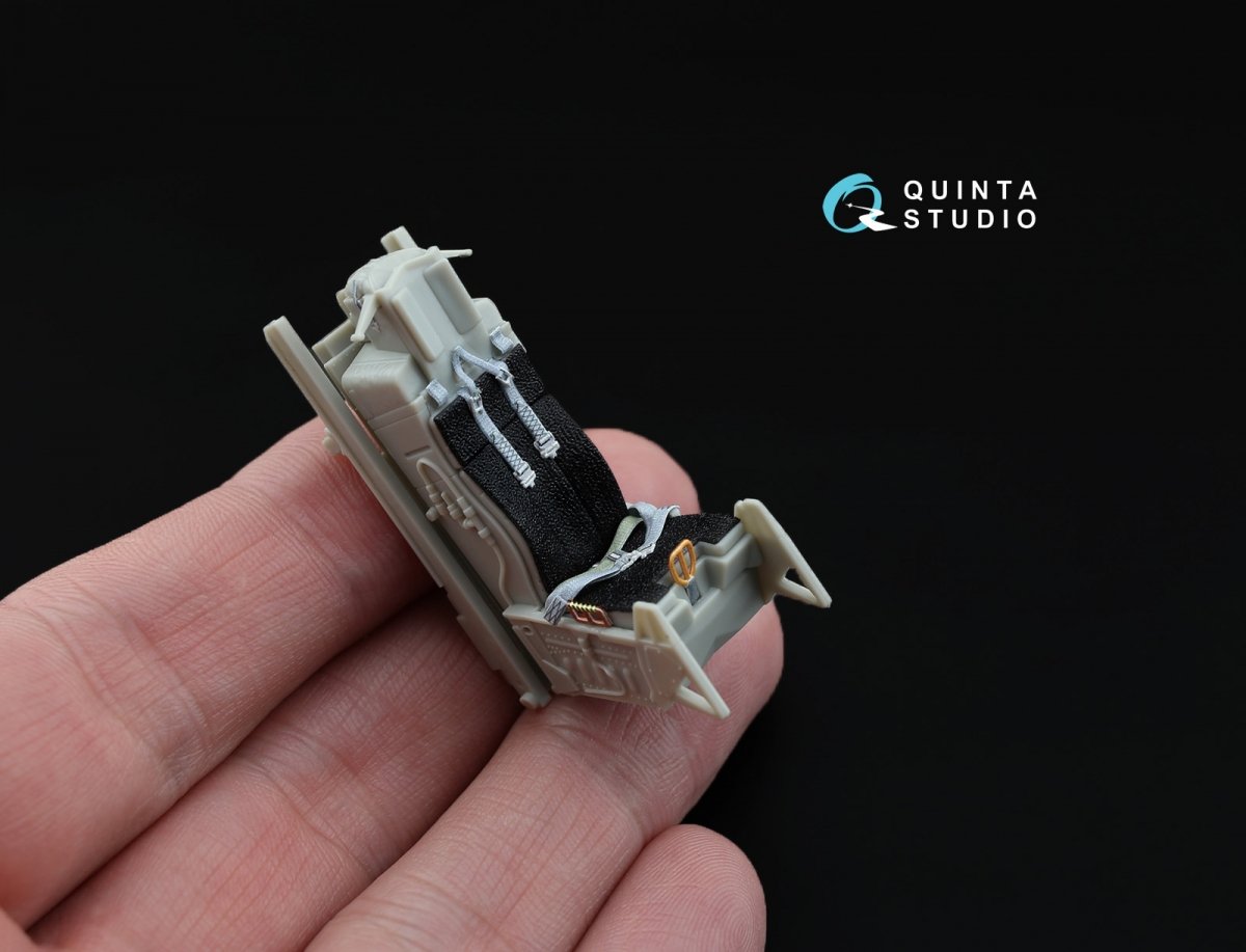 Quinta Studio QD32003 F-16C 3D-Printed &amp;amp; coloured Interior on decal paper (for Tamiya kit) 1/32 – imagen 7