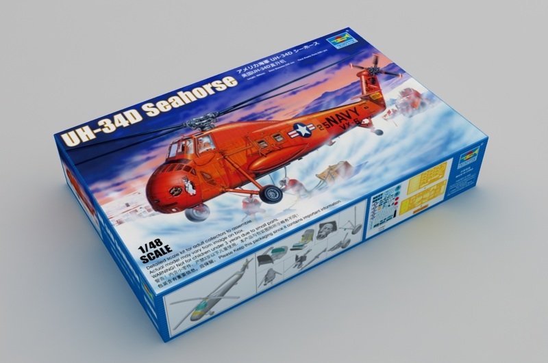 Trumpeter 02886 UH-34D Seahorse 1/48 – imagen 2