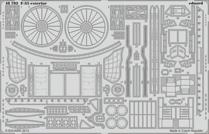 Eduard 48792 F-35B exterior KITTY HAWK 1/48