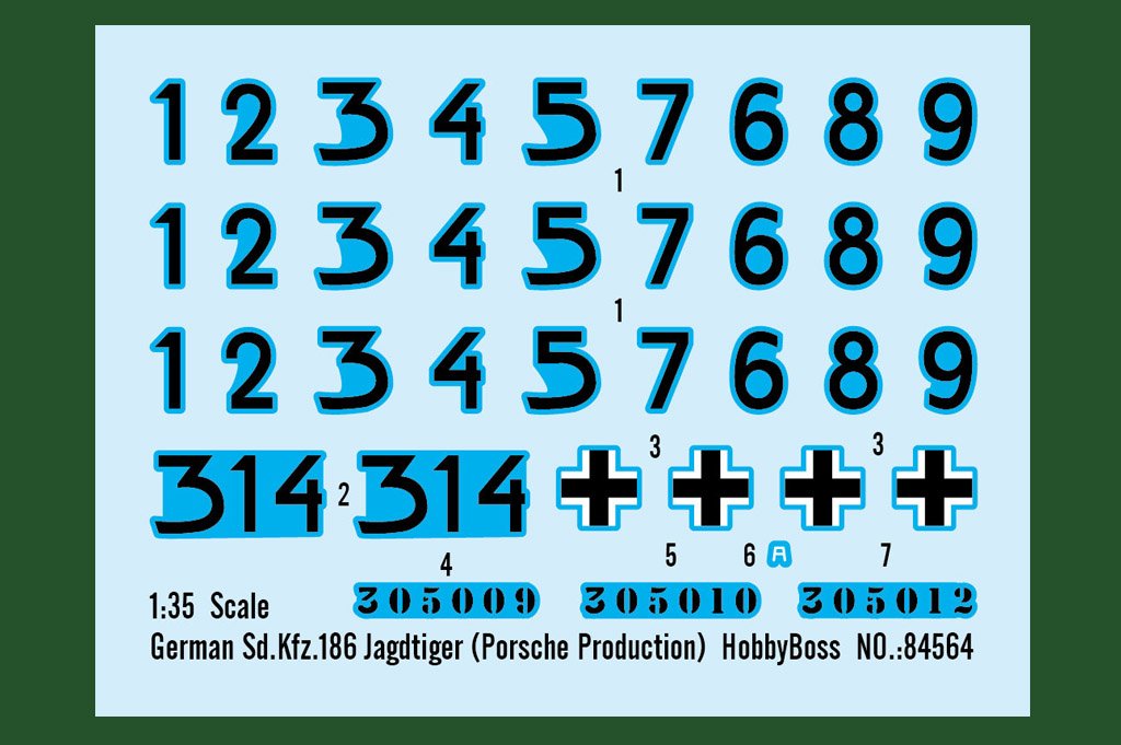 Hobby Boss 84564 German Sd.Kfz.186 Jagdtiger (Porsche Production) 1/35 – immagine 3