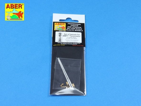 Aber 35L-153 Set of barrels for BMPT Terminator 2 x 2A42 30mm, 2 x AG-17D 30mm 1/35 – imagen 5