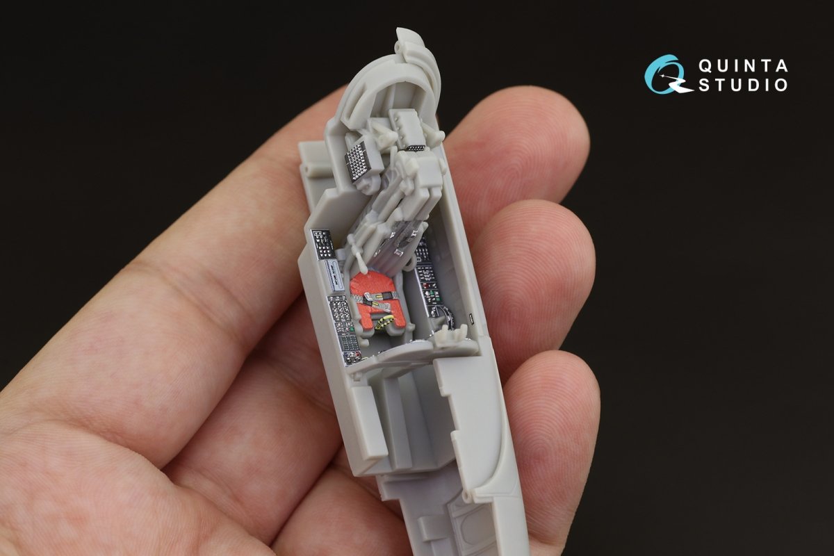 Quinta Studio QD48257 F-20 Tigershark 3D-Printed &amp;amp; coloured Interior on decal paper (Freedom Model) 1/48 – imagen 7
