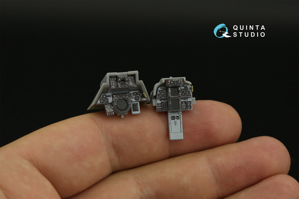 Quinta Studio QD48395 F-14A 3D-Printed &amp;amp; coloured Interior on decal paper (Hobby Boss) 1/48 – immagine 8