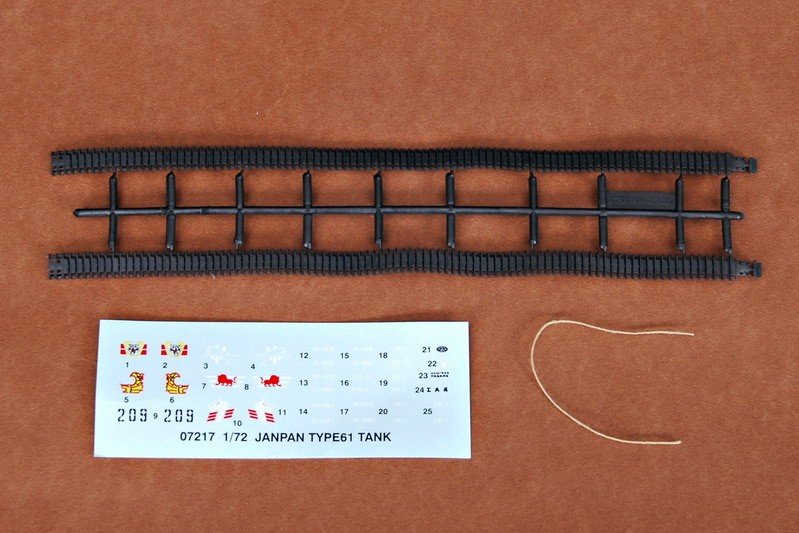 Trumpeter 07217 JAPAN TYPE61 TANK 1/72 – imagen 4