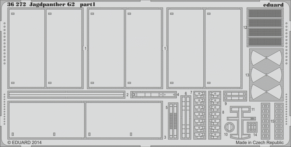 Eduard 36272 Jagdpanther G2 Dragon – zdjęcie 2