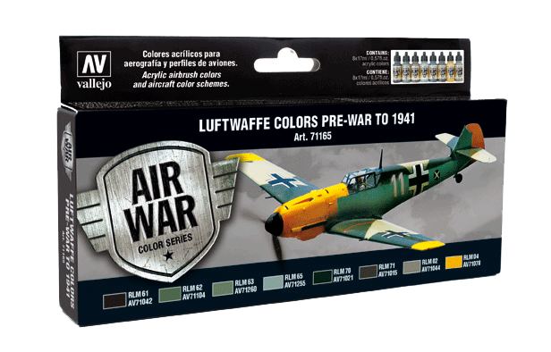 Vallejo 71165 Luftwaffe Avant-guerre à 1941