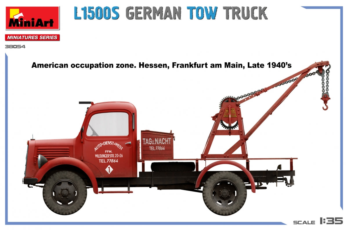 MiniArt 38054 L1500S DÉPANNEUR ALLEMAND 1/35 – image 4