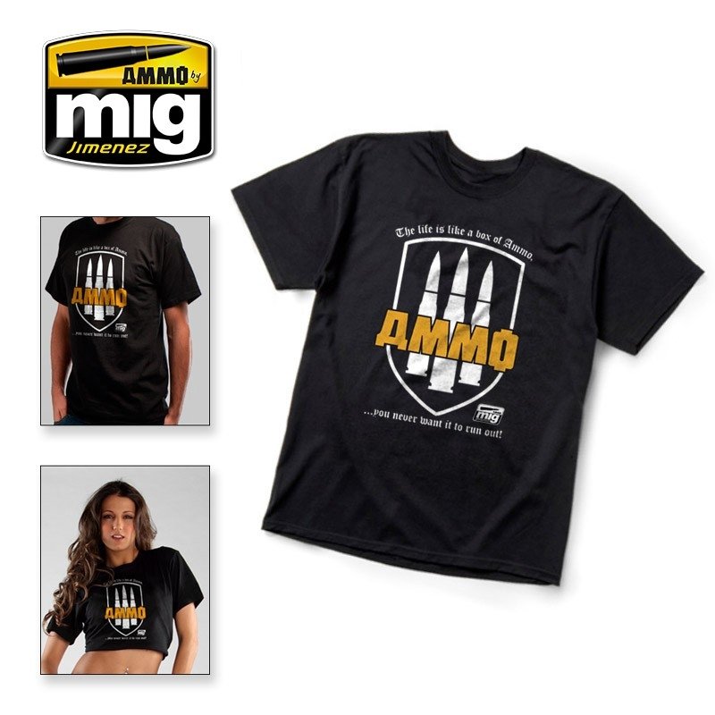 AMMO of Mig Jimenez 8000M AMMO T-shirt (size, size M)